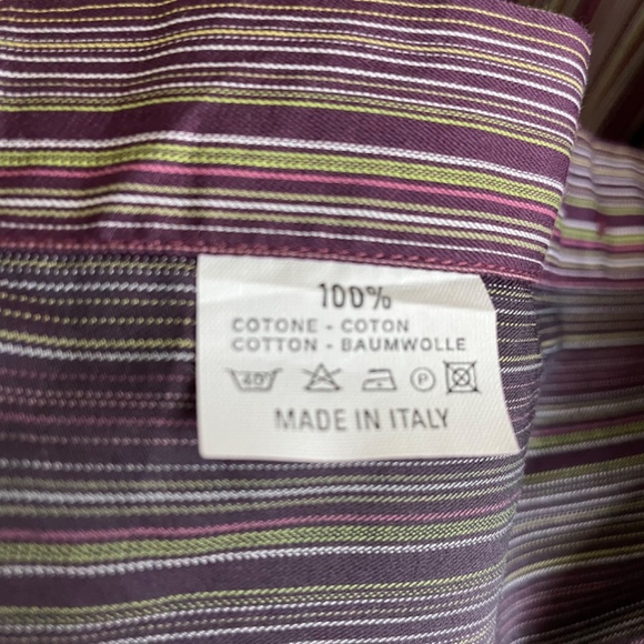 Etro Multi-Striped Men’s Dress Shirt - Picture 8 of 8